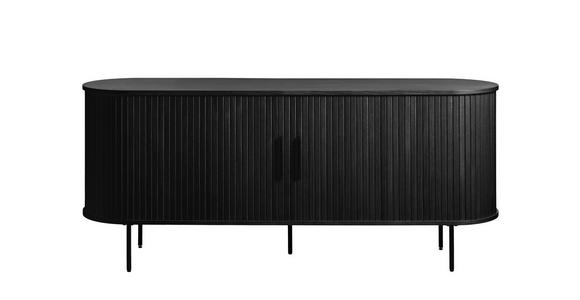 SIDEBOARD 180/76/45 cm  - Schwarz, Trend, Holz/Holzwerkstoff (180/76/45cm) - Xora