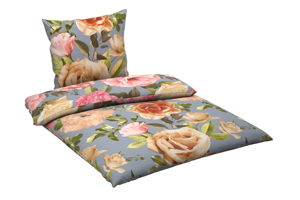 BETTWÄSCHE Flanell 155/220 cm  - Multicolor, Textil (155/220cm) - Novel