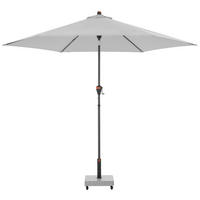 SONNENSCHIRM 305 cm  - Anthrazit/Hellgrau, Basics, Textil/Metall (305cm) - Doppler