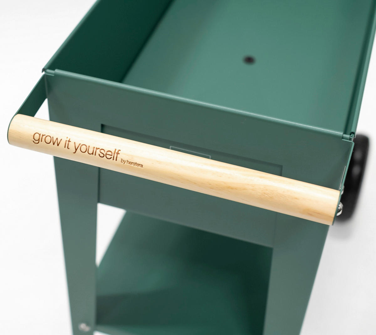 HOCHBEET 35/80/75 cm  - Olivgrün, Basics, Metall (35/80/75cm)