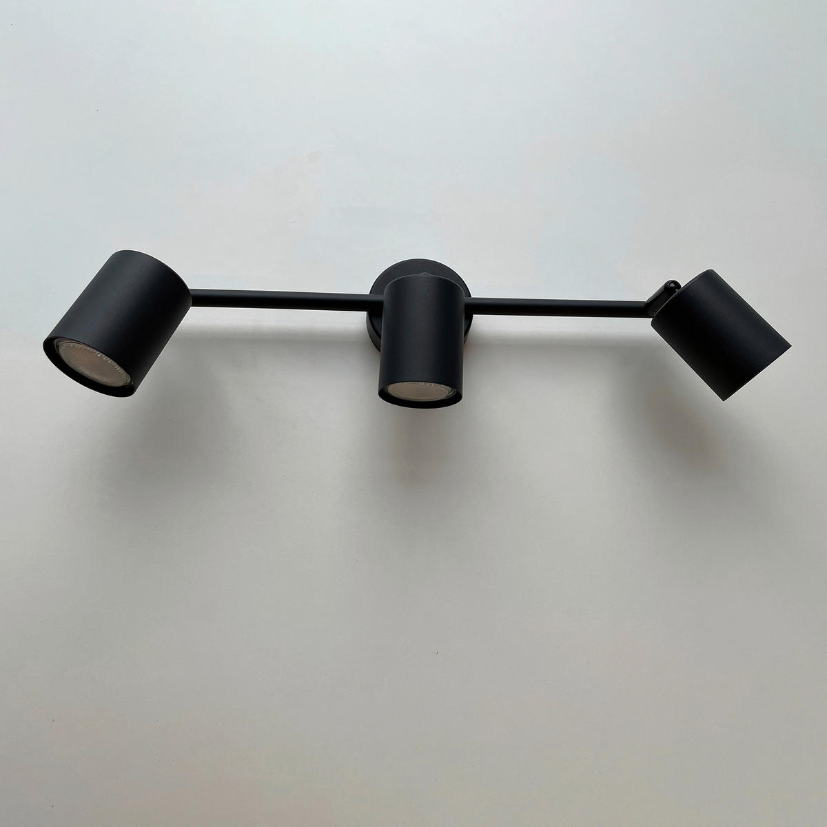 LED-DECKENLEUCHTE 4,0 W    42/8/12 cm  - Schwarz, Basics, Metall (42/8/12cm) - Fischer & Honsel