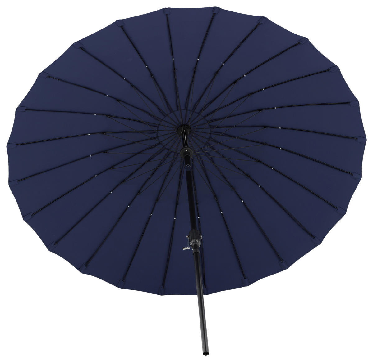 SONNENSCHIRM  - Blau, KONVENTIONELL (270/270cm) - Gardenson