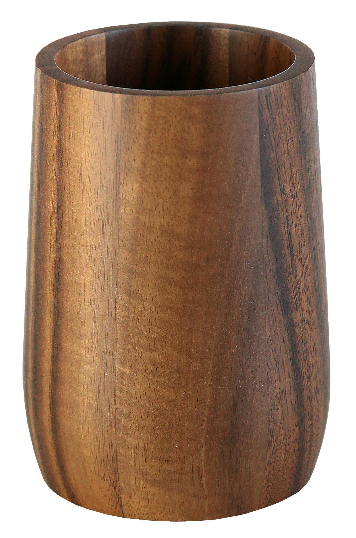 ZAHNPUTZBECHER Holz  - Braun, Konventionell, Holz (8/10cm) - Kleine Wolke