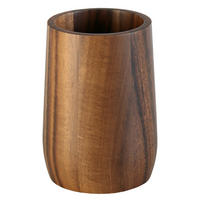 KELÍMEK NA ZUBNÍ KARTÁČEK hnědá - hnědá, Konvenční, dřevo (8/10cm) - Kleine Wolke