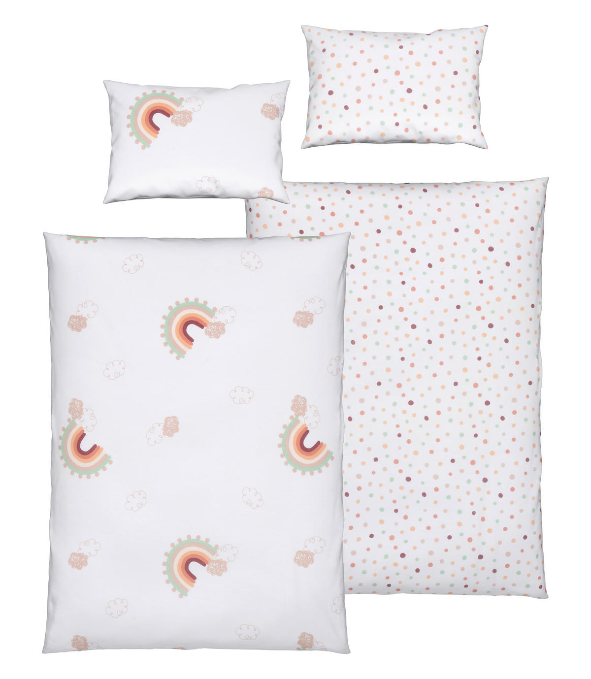 BABA ÁGYNEMŰHUZAT-GARNITÚRA 100/135 cm  - színes, Basics, textil (100/135cm) - My Baby Lou