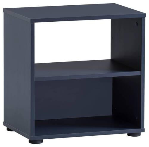 REGAL Blau  - Blau/Schwarz, Holzwerkstoff/Kunststoff (48,5/50,1/33,2cm) - MID.YOU