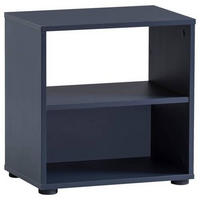 REGAL Blau  - Blau/Schwarz, Holzwerkstoff/Kunststoff (48,5/50,1/33,2cm) - MID.YOU