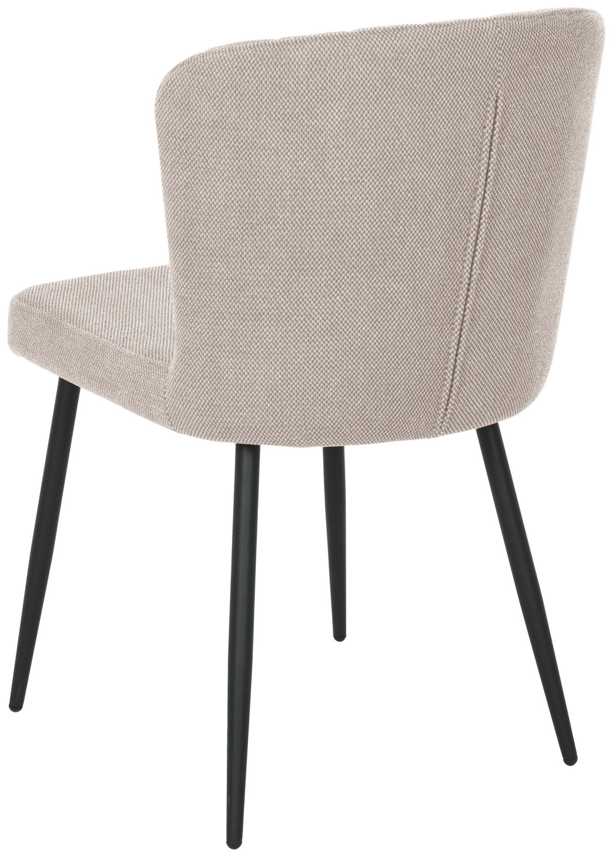 VIERFUßSTUHL - Taupe/Schwarz, KONVENTIONELL, Holz/Textil (52/82/60cm) - P & B