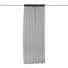 FERTIGVORHANG transparent 140/245 cm - Schwarz, Basics, Textil (140/245cm) - Ambiente