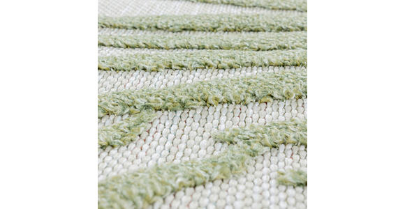 FLACHWEBETEPPICH 120/170 cm Bahama Grün - Grün, Design, Textil (120/170cm) - Novel