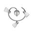 LED-STRAHLER - Weiß/Nickelfarben, KONVENTIONELL, Glas/Metall (29,5/18cm) LED-STRAHLER - Weiß/Nickelfarben, KONVENTIONELL, Glas/Metall (29,5/18cm)