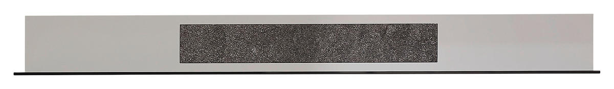 WOHNWAND 3-teilig  in Anthrazit, Hellgrau, Sahara  275/204/45 cm  - Anthrazit/Hellgrau, Design, Glas/Holzwerkstoff (275/204/45cm) - Novel