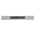 WANDBOARD Hellgrau, Sahara  - Hellgrau/Sahara, Design, Glas/Holzwerkstoff (150/17/20cm) - Novel