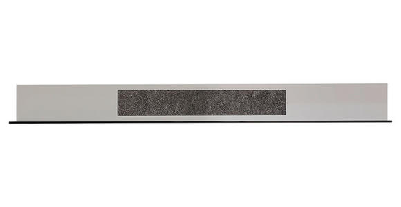 WANDBOARD Hellgrau, Sahara - Hellgrau/Sahara, Design, Glas/Holzwerkstoff (150/17/20cm) - Novel