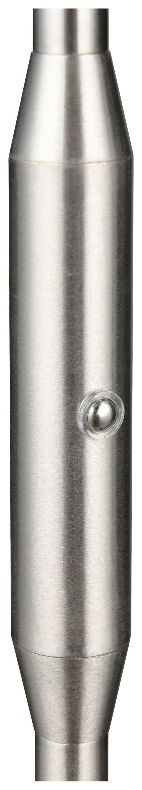 AKKU-STEHLEUCHTE    - Nickelfarben, KONVENTIONELL, Metall (160,5/22/51cm)