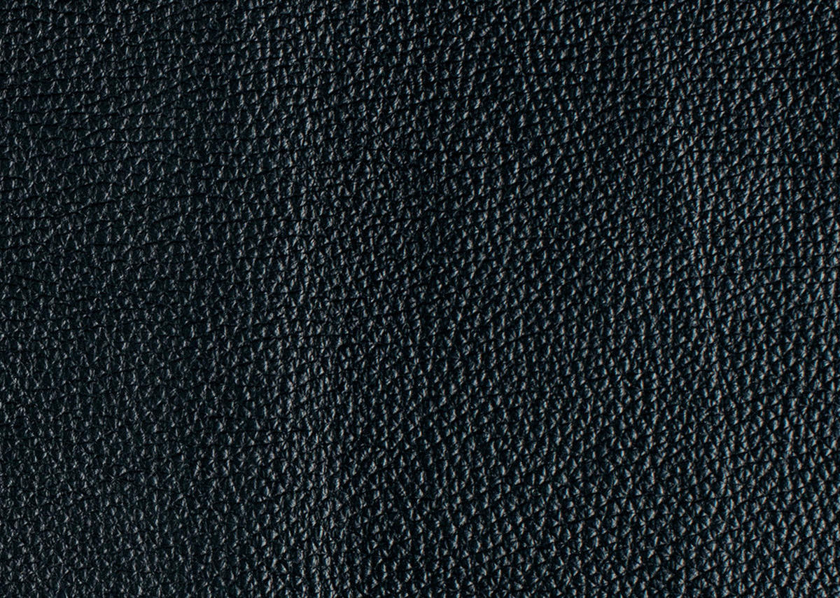 RELAXSESSEL in Leder Schwarz  - Schwarz, Design, Leder/Metall (74/105/82cm) - Welnova