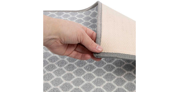 WEBTEPPICH 80/150 cm Grau  - Grau, Design, Kunststoff/Textil (80/150cm) - Novel