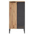 HIGHBOARD 60/124,2/39 cm - Anthrazit/Buchefarben, MODERN, Glas/Holz (60/124,2/39cm) - Valnatura HIGHBOARD 60/124,2/39 cm - Anthrazit/Buchefarben, MODERN, Glas/Holz (60/124,2/39cm) - Valnatura