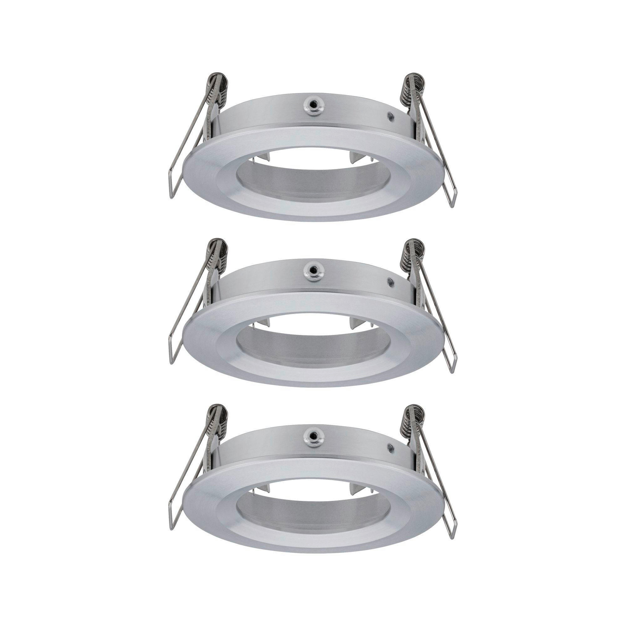 DECKENLEUCHTE   8,4 cm   - Alufarben, Basics, Metall (8,4cm) - Paulmann