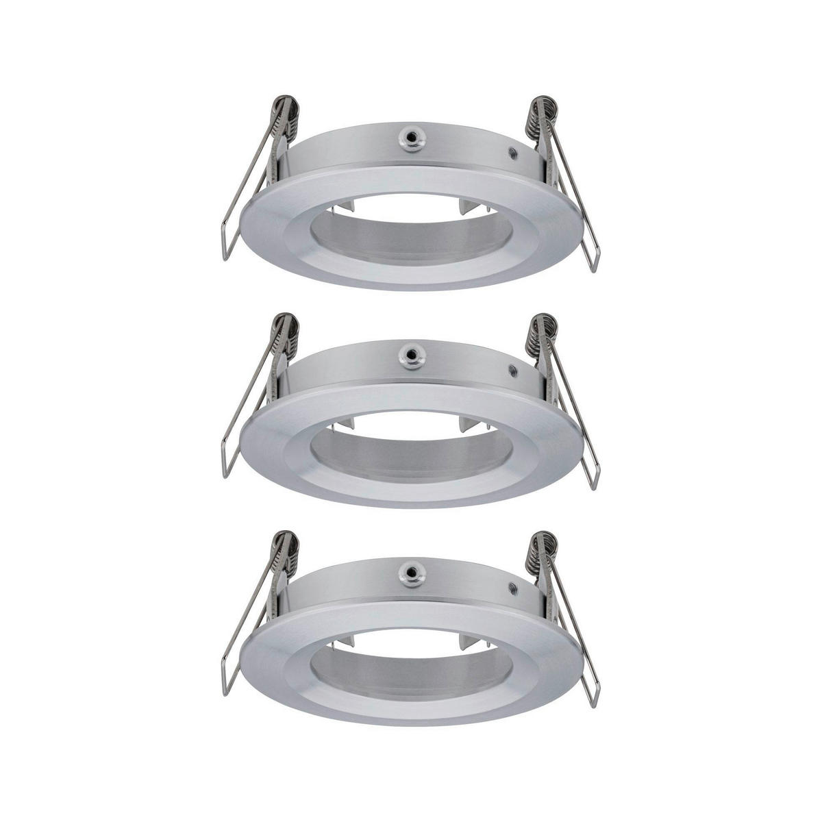 DECKENLEUCHTE 8,4 cm  - Alufarben, Basics, Metall (8,4cm) - Paulmann