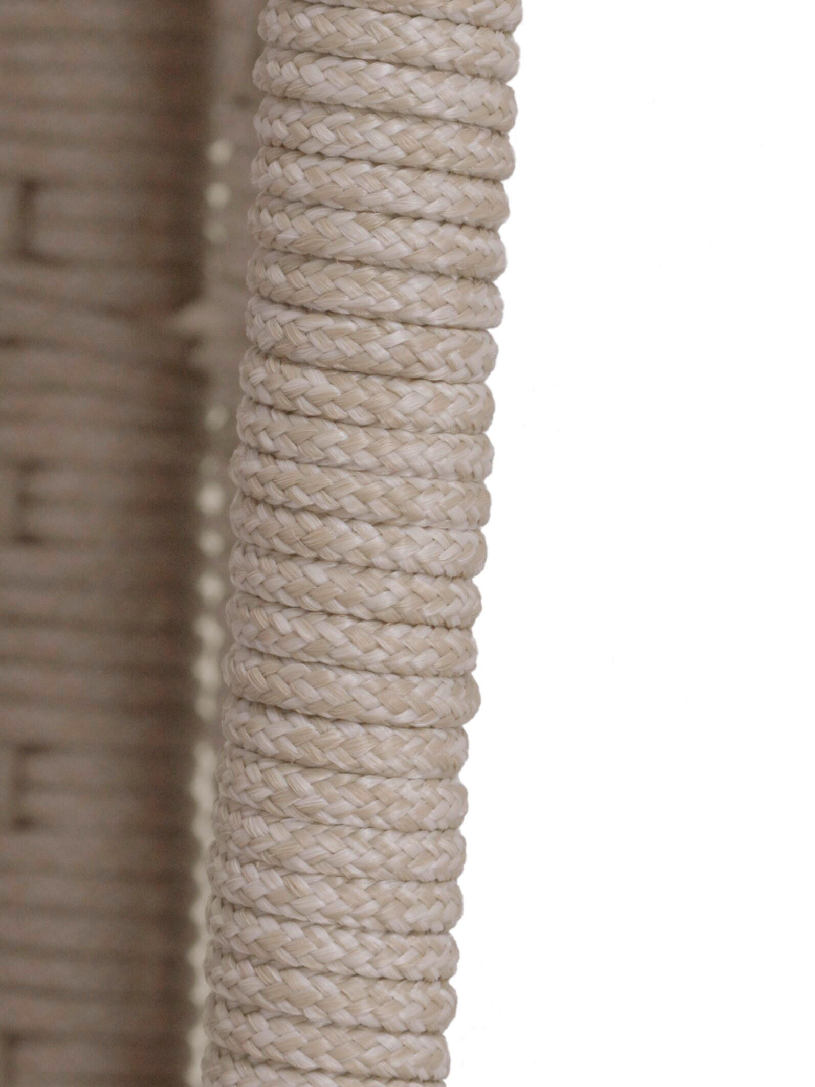 LOUNGEHOCKER  - Creme/Naturfarben, Basics, Textil/Metall (66,5/43/56,5cm) - Joop!