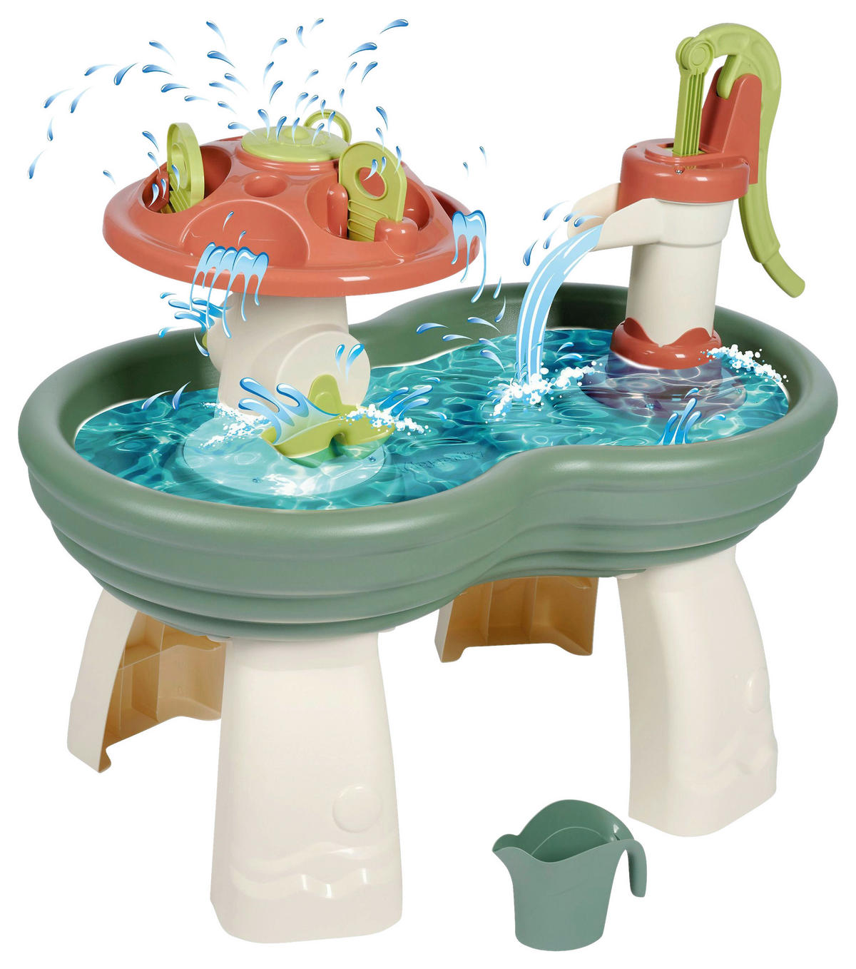 WASSERSPIELWAND  - Multicolor, Basics, Kunststoff (39/99/60cm)