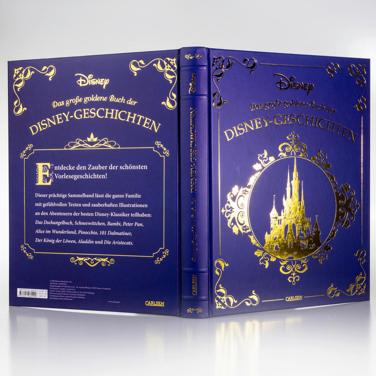 BUCH   Dunkelblau  - Dunkelblau, Basics (23.9/31.7/3.2cm) - Disney