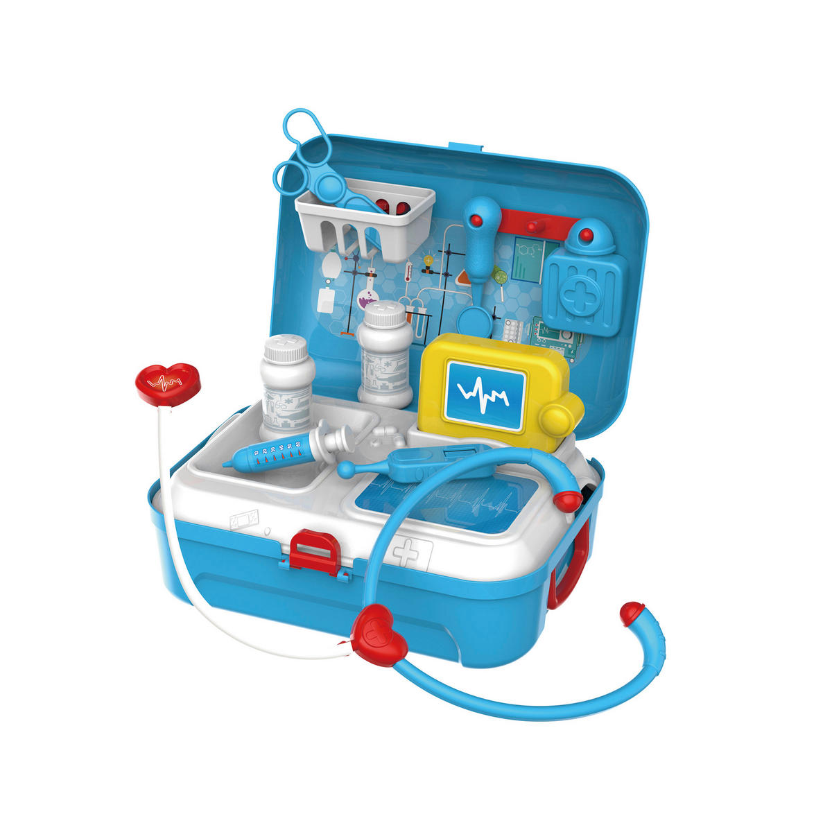 DJEČJI LIJEČNIČKI KOVČEG  Kinder-Arztkoffer  - višebojno, Basics, plastika - My Baby Lou