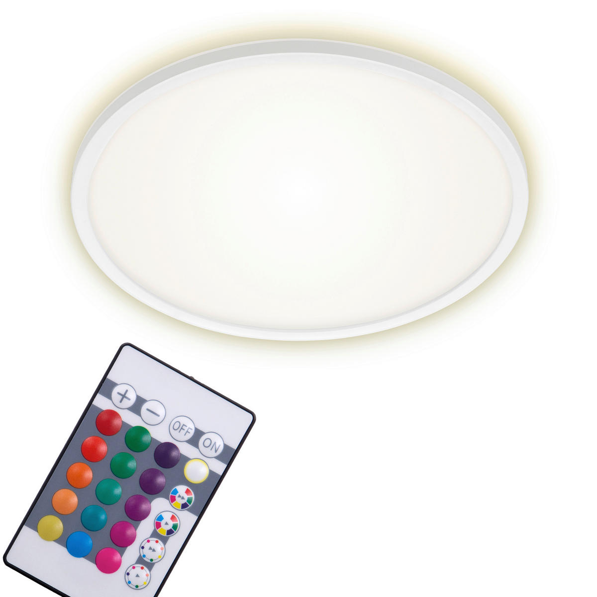 LED-PANEEL Slim 42/2,8 cm   - Weiß, Basics, Kunststoff (42/2,8cm)