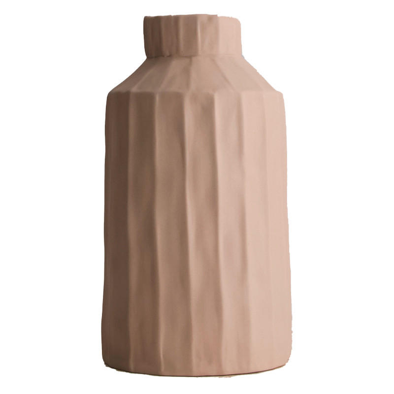 DEKOVASE  - Schwarz, Trend, Keramik (10/18cm)