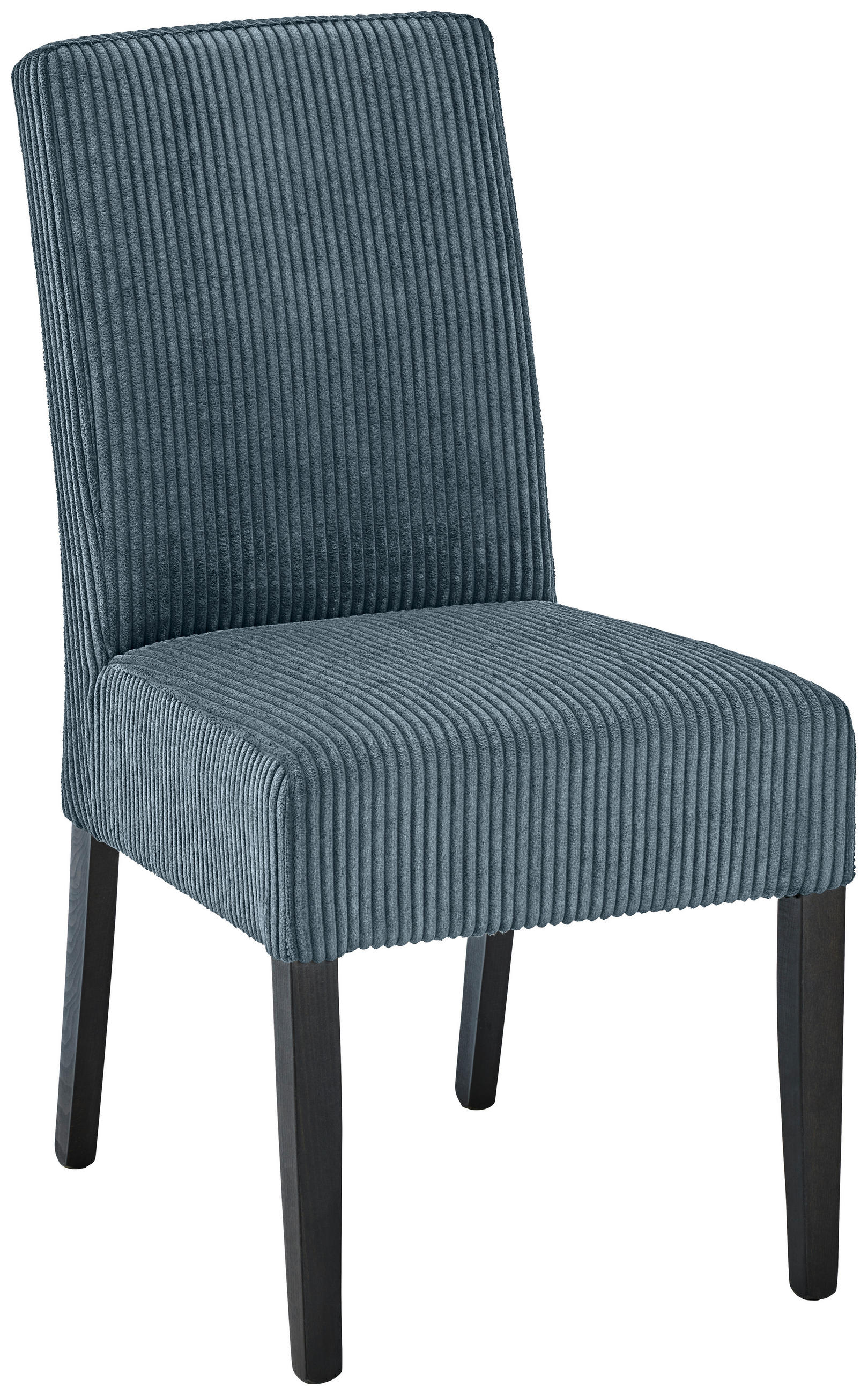 STUHL in Holz, Textil Blau  - Blau/Wengefarben, MODERN, Holz/Textil (48/95/62cm)