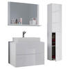 BADEZIMMER 4-teilig  in  - Weiss, Modern, Glas/Keramik (94cm) - MID.YOU