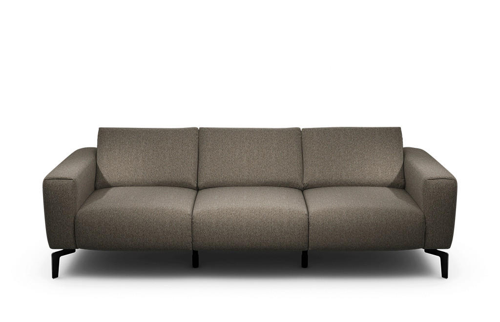Sensoo 3-Sitzer-Sofa Cosy Braun 250x86x86-94 cm