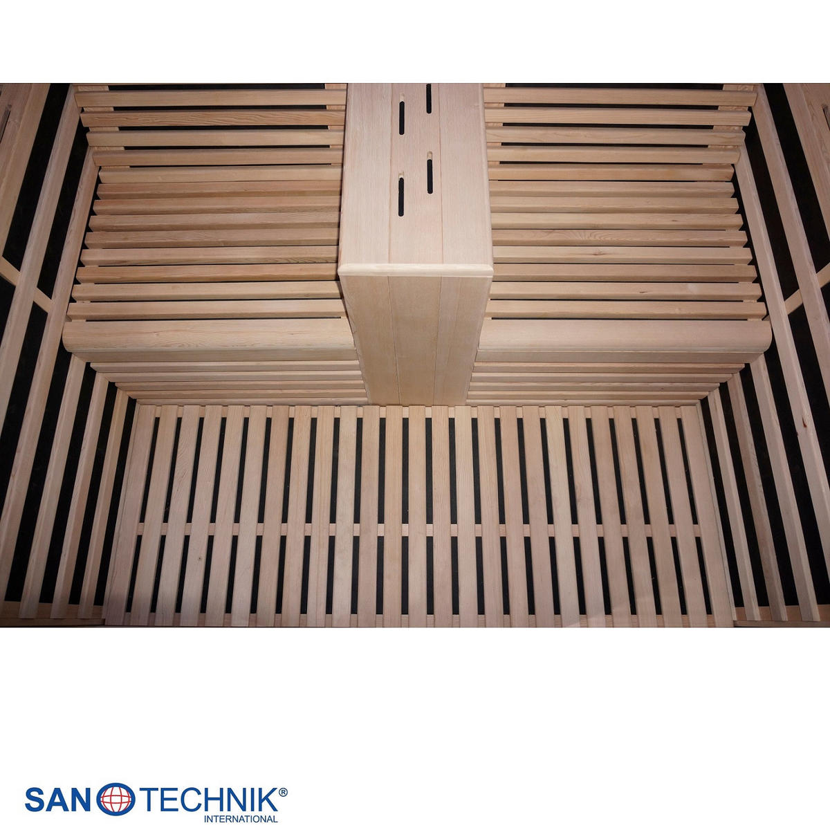 INFRAROTKABINE für 2 Personen CARBON 2  - Naturfarben, Basics (180/195/150cm) - Sanotechnik