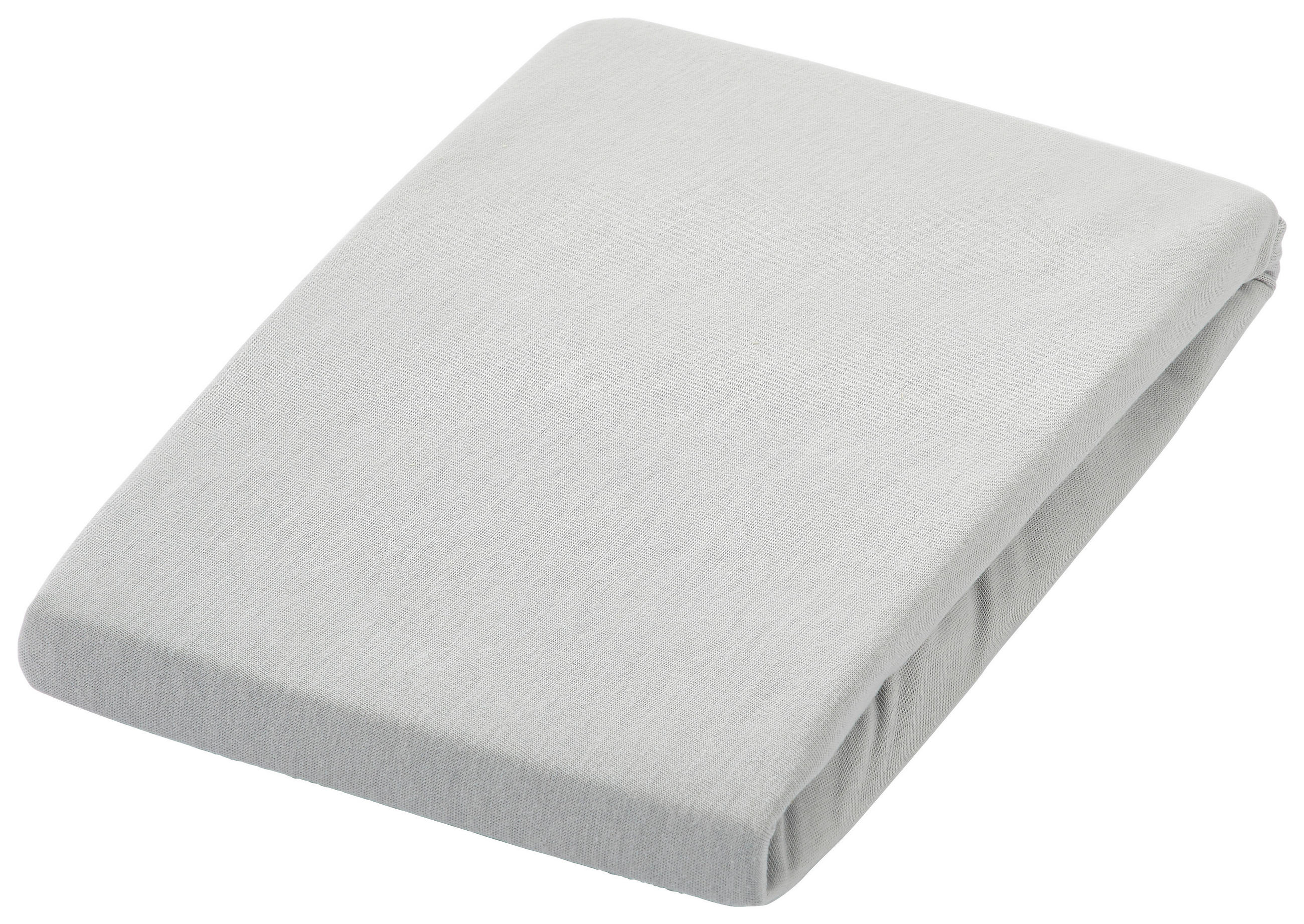 KINDERSPANNBETTTUCH 60-70/120-140 cm   - Schieferfarben, Basics, Textil (60-70/120-140cm) - Patinio