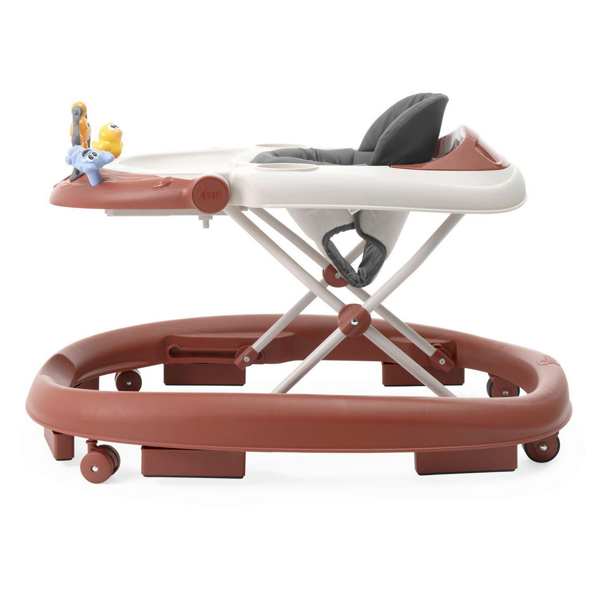LAUFLERNWAGEN - Rotbraun/Dunkelgrau, Basics (47/45/81cm) - Chicco