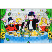 ÖLGEMÄLDE Sonstiges 120/80 cm  - Schwarz/Grün, Trend, Holz/Kunststoff (120/80cm) - Monee