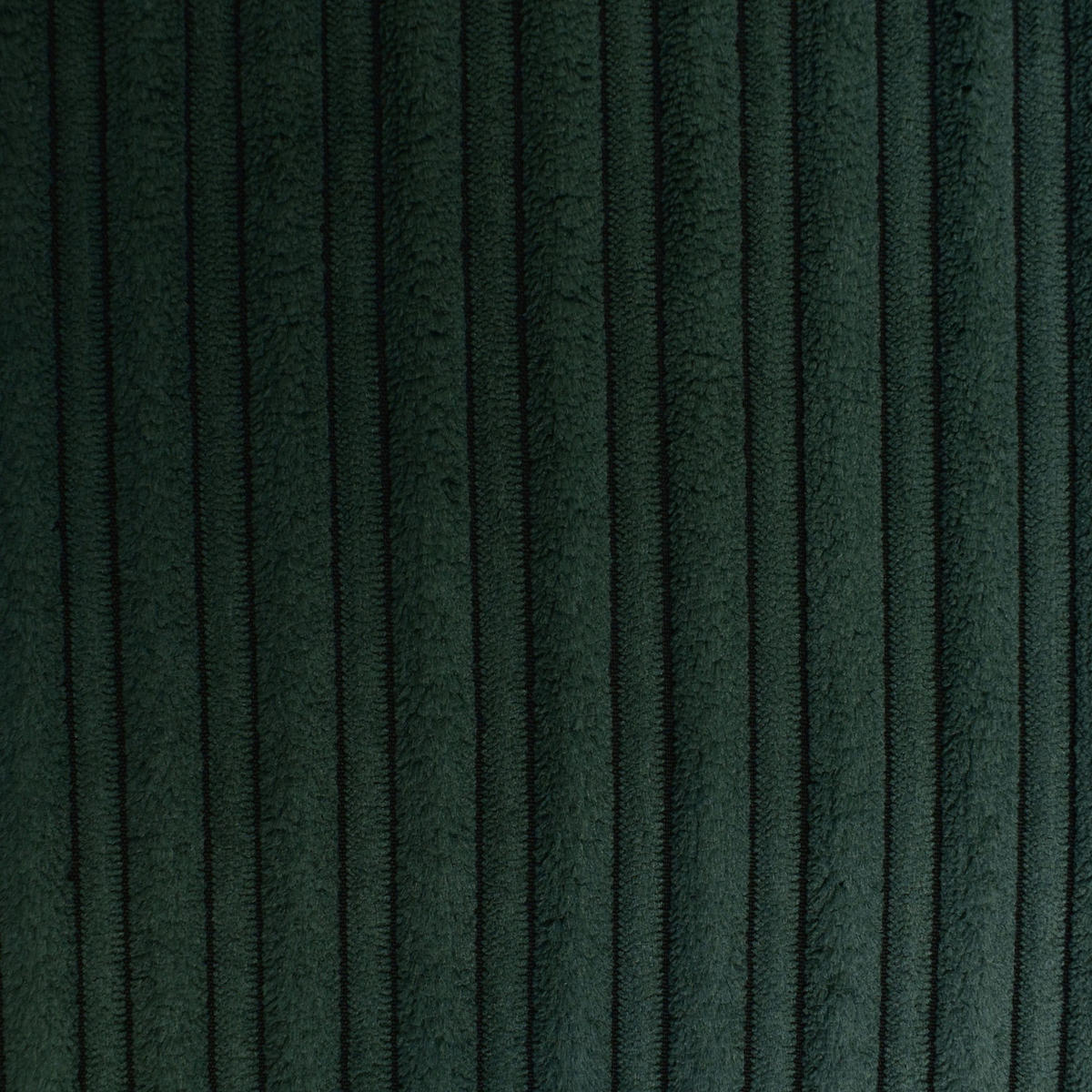ECKSOFA Dunkelgrün Cord  - Dunkelgrün/Schwarz, KONVENTIONELL, Textil/Metall (276/173cm) - Carryhome
