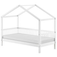HAUSBETT Rollrost 90/200 cm  - Naturfarben/Weiß, MODERN, Holz (90/200cm) - MID.YOU