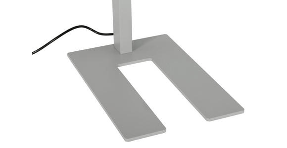 LED-STEHLEUCHTE 61/28/195 cm - Klar/Chromfarben, KONVENTIONELL, Kunststoff/Metall (61/28/195cm) - Novel