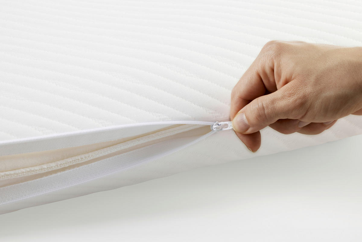NACKENKISSEN  80/40 cm  - Weiß, Basics, Textil (80/40cm) - Tempur