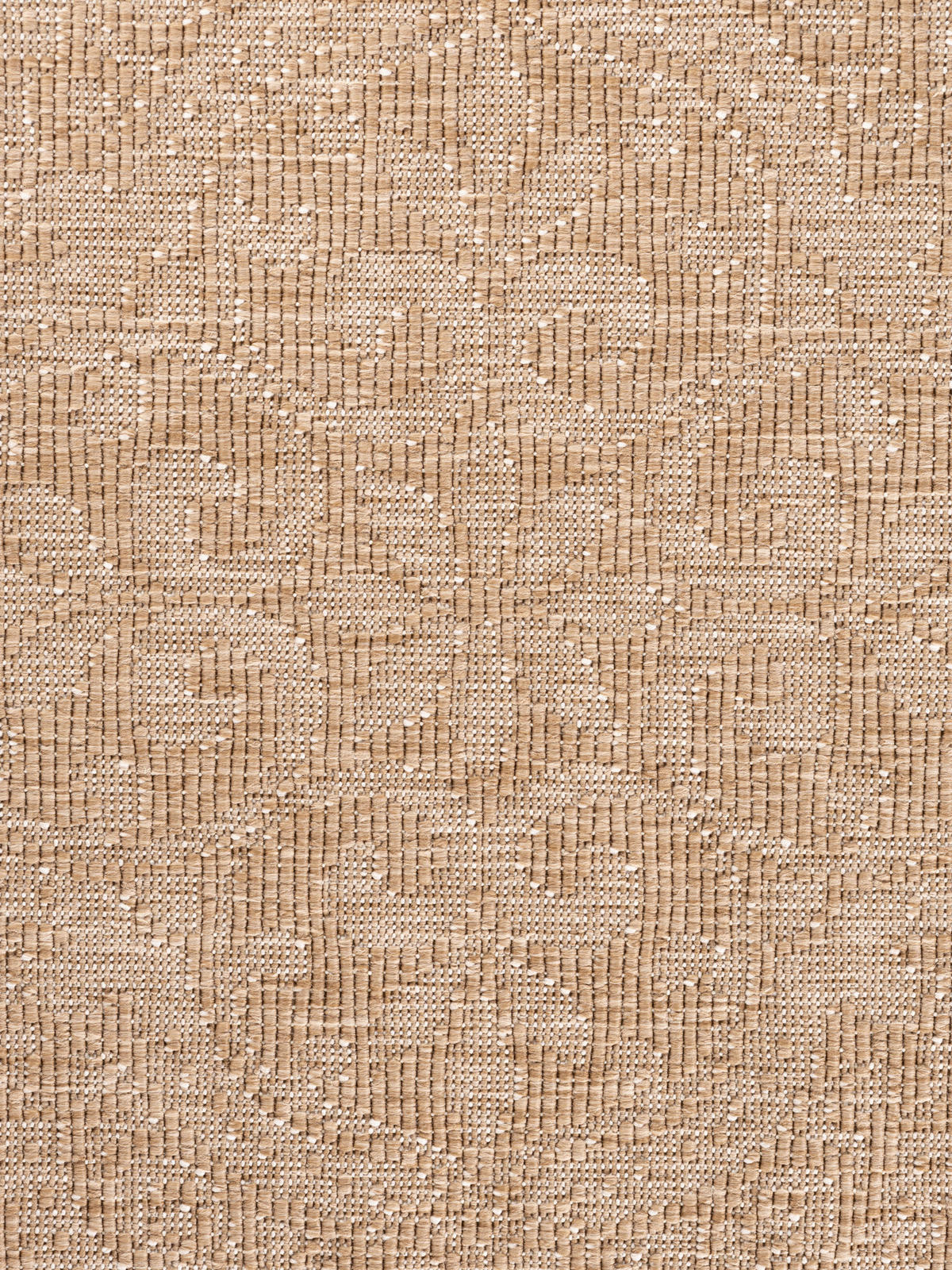 LÄUFER 80/250 cm Duet  - Sandfarben/Weiß, Design, Kunststoff (80/250cm)