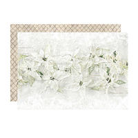 TISCHSET Textil Leinwand Naturfarben, Weiß 35/48 cm  - Naturfarben/Weiß, KONVENTIONELL, Textil (35/48cm) - X-Mas