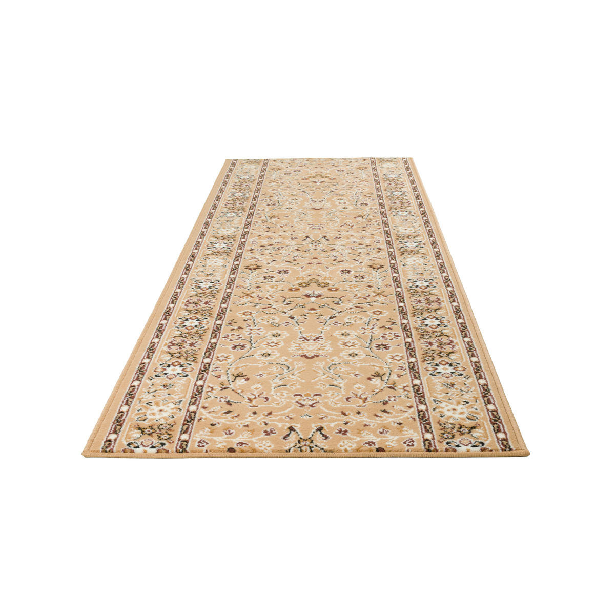 LÄUFER 60/100 cm Shiraz Beige, Hellbraun  - Hellbraun/Beige, LIFESTYLE, Textil (60/100cm)