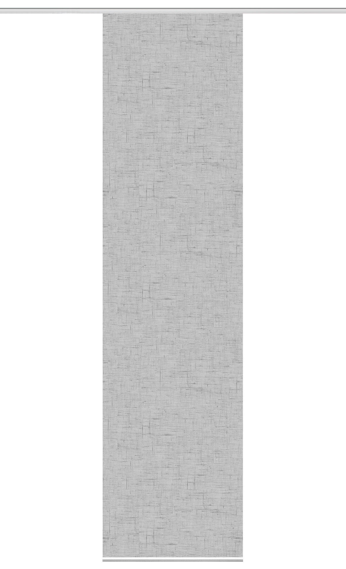 FLÄCHENVORHANG   blickdicht   60/245 cm  - Silberfarben, ROMANTIK / LANDHAUS, Textil (60/245cm)
