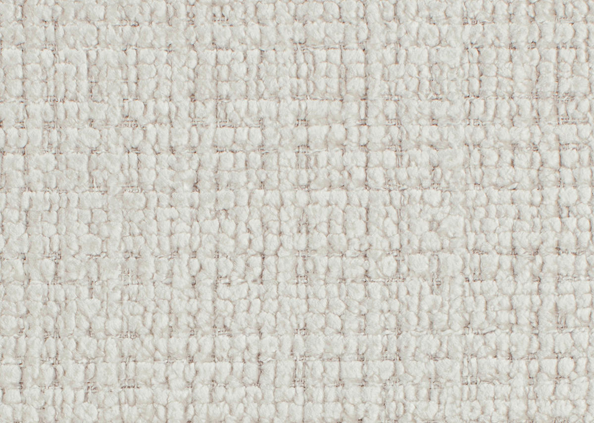 ECKSOFA Creme Chenille Zierkissen, Rückenkissen, Rücken echt  - Creme/Schwarz, MODERN, Kunststoff/Textil (188/276cm) - Milino