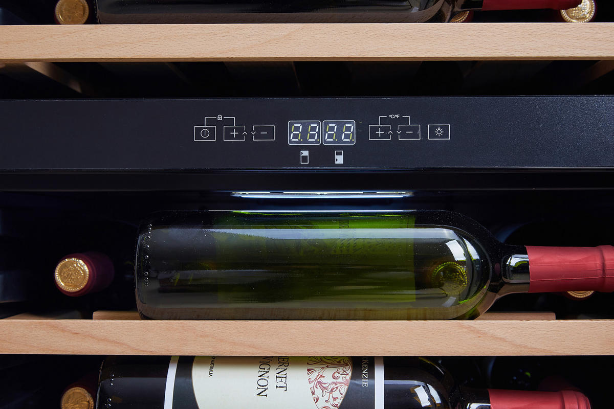 WEINKÜHLSCHRANK NABO WS 9739  - Schwarz, KONVENTIONELL (54/85/55cm)