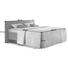 POLSTERBETT 180/200 cm - Schlammfarben/Grau, Design, Textil (180/200cm) - Ruf