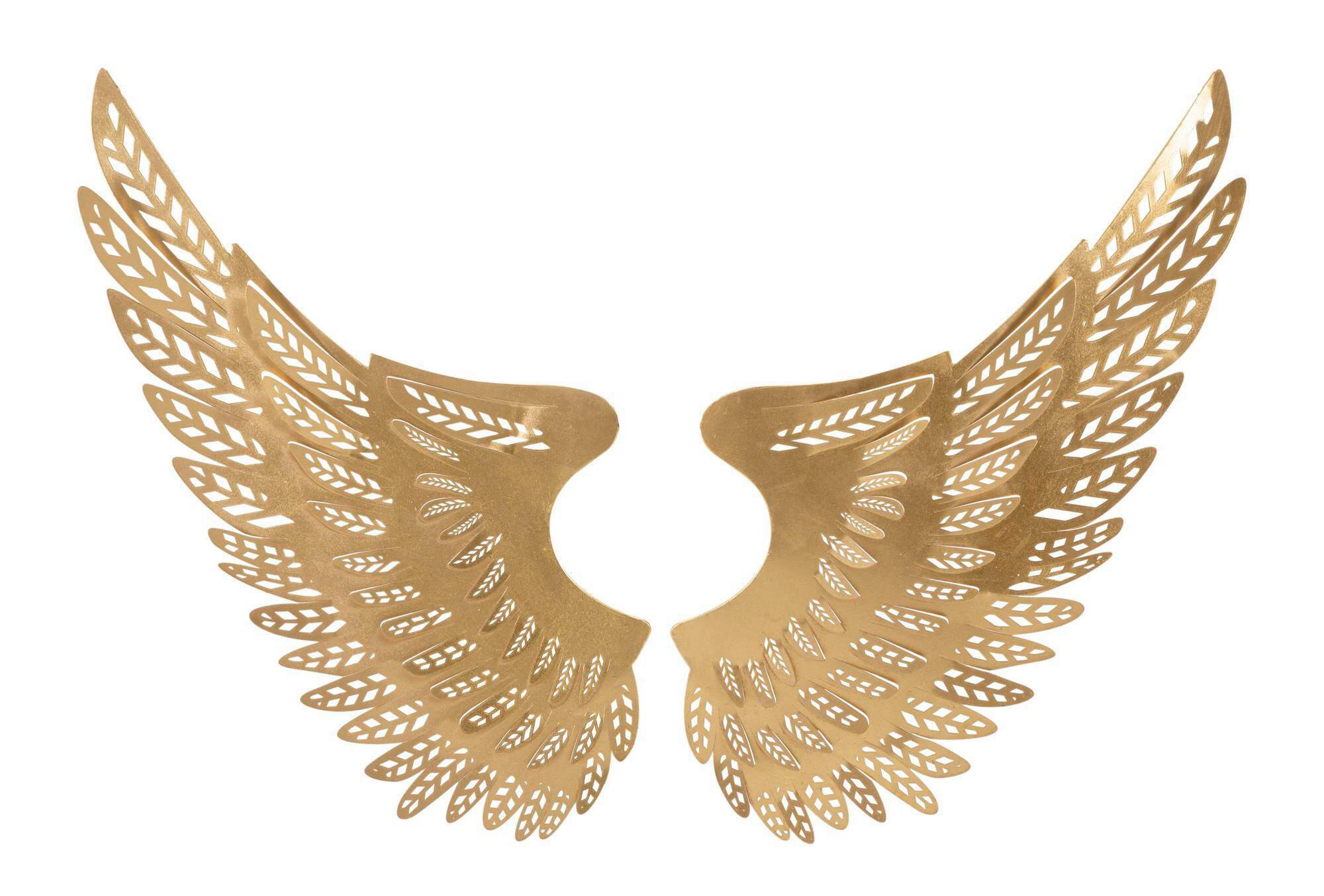 WANDDEKO Metall  - Goldfarben, Basics, Metall (43.5/90/3.5cm)