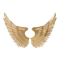 WANDDEKO Metall  - Goldfarben, Basics, Metall (43.5/90/3.5cm)